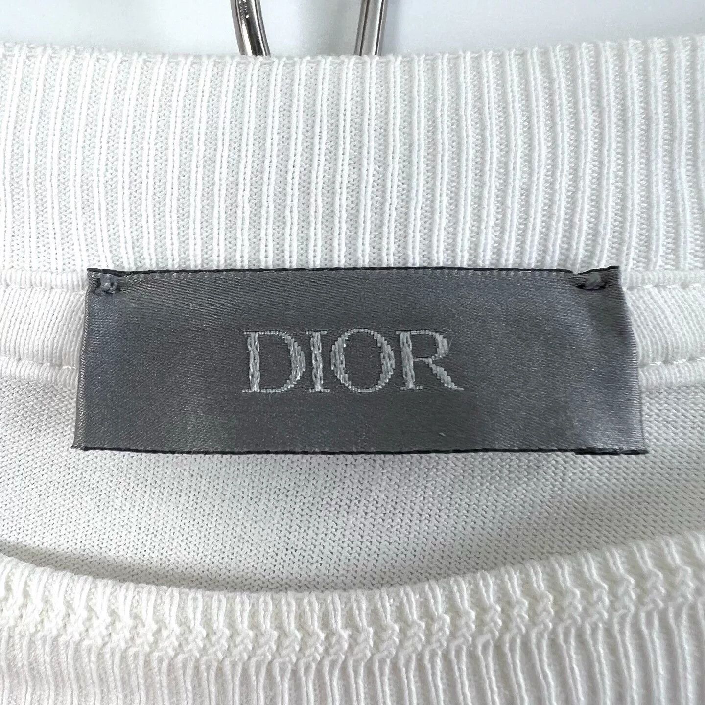 Dior Dior White Rose Embroidery Short Sleeve Size XXL / US 16-18 / IT 52-54 - 4 Thumbnail