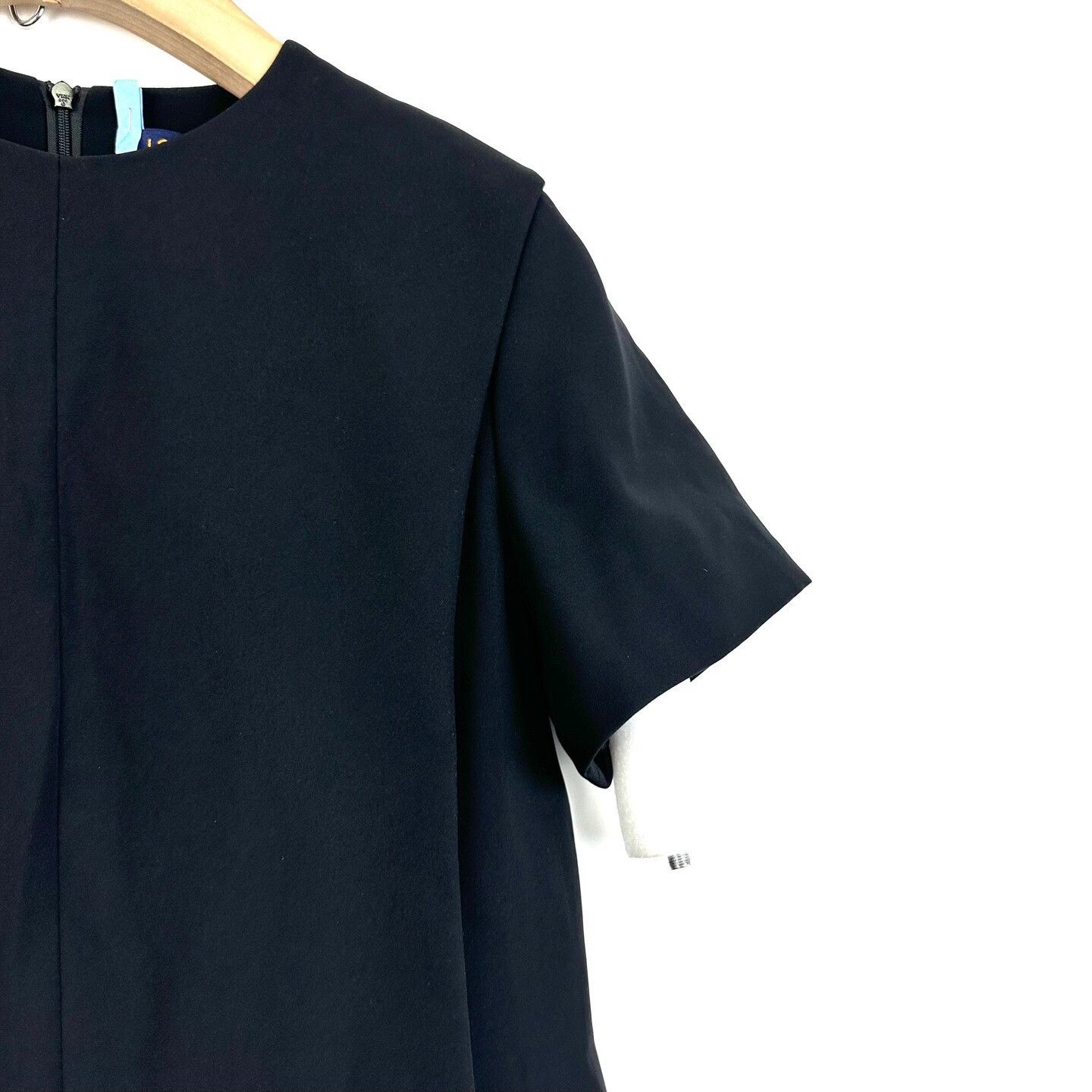 Louis Vuitton Louis Vuitton Black Mid-Waist Short-Sleeve Dress Size XXS / US 00 / IT 34 - 5 Thumbnail