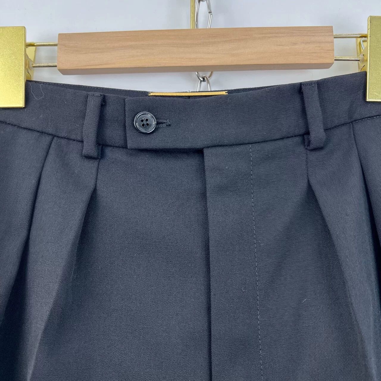 Saint Laurent Paris Saint Laurent Black Cuffed Suit Shorts Size 36" / US 14 / IT 50 - 5 Thumbnail