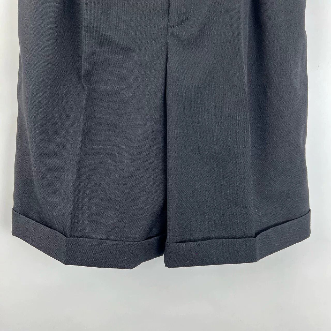 Saint Laurent Paris Saint Laurent Black Cuffed Suit Shorts Size 36" / US 14 / IT 50 - 4 Thumbnail