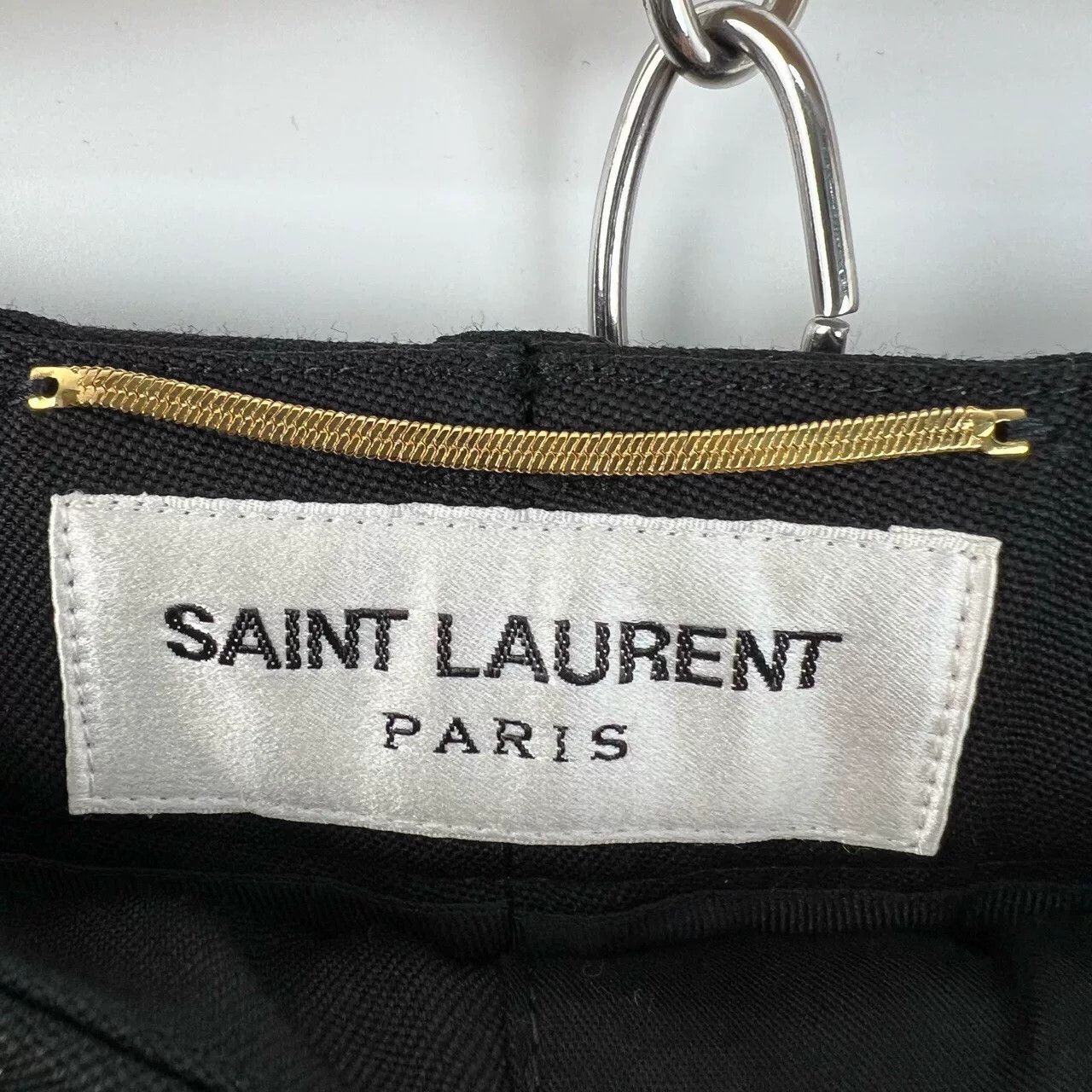 Saint Laurent Paris Saint Laurent Black Cuffed Suit Shorts Size 36" / US 14 / IT 50 - 6 Thumbnail