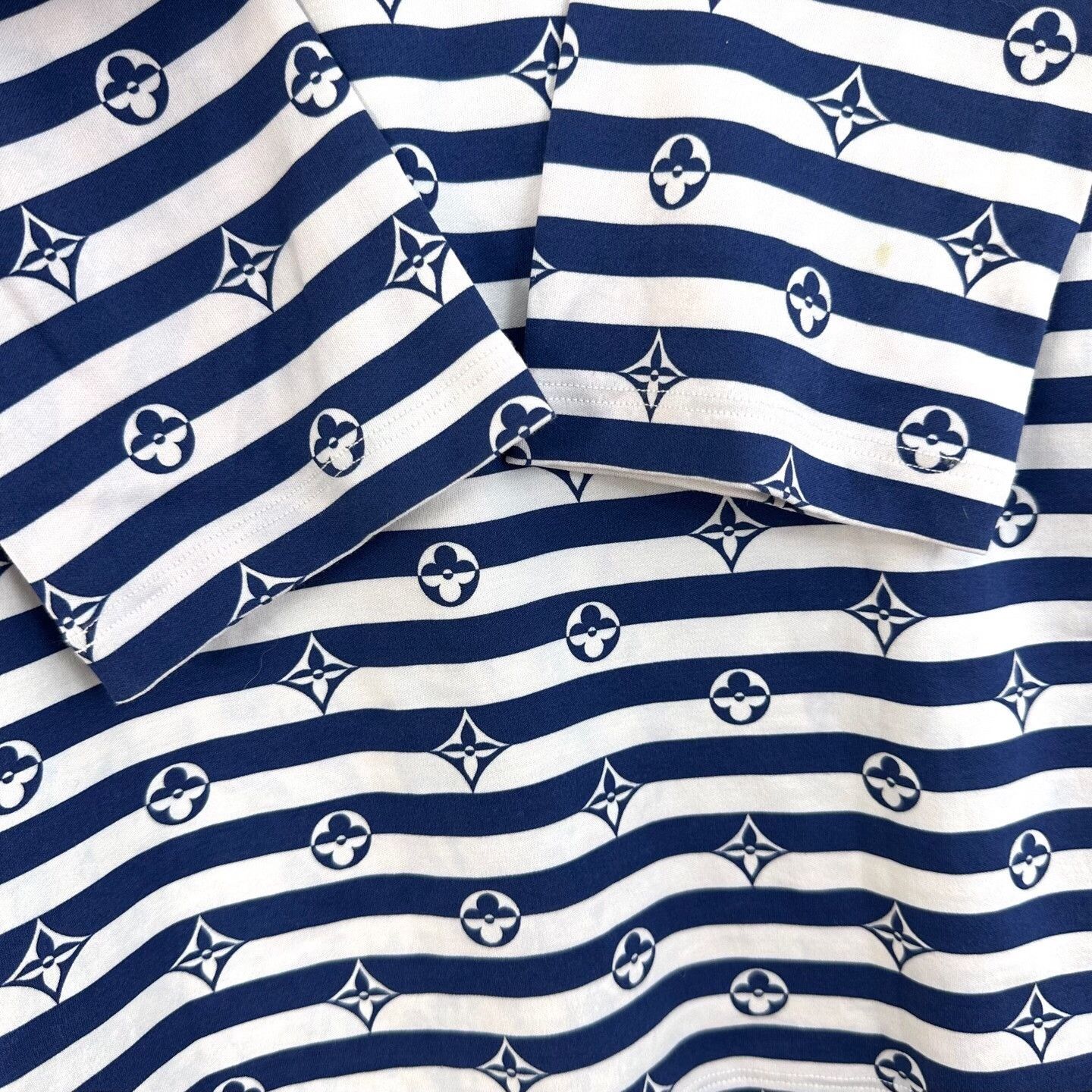 Louis Vuitton Louis Vuitton Monogram Stripe 3/4 Sleeve Top Size S / US 4 / IT 40 - 6 Thumbnail