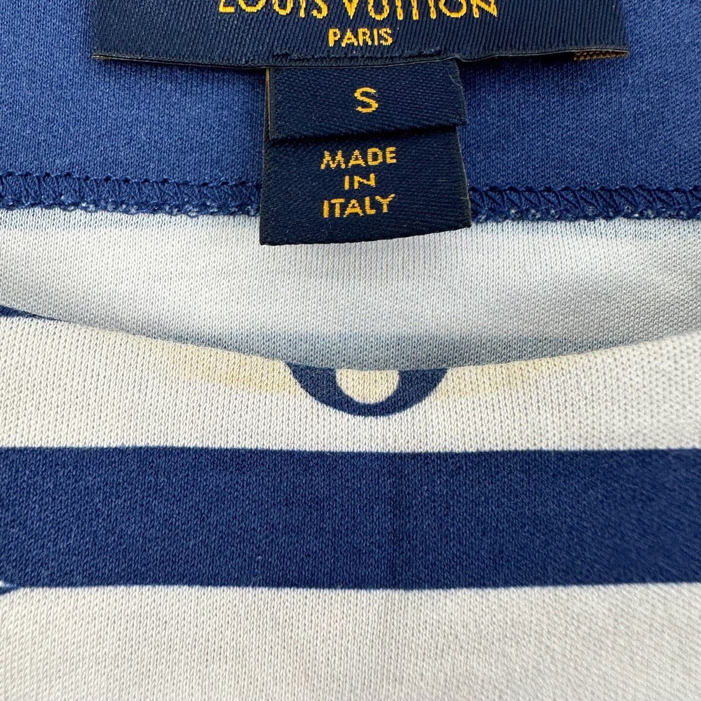 Louis Vuitton Louis Vuitton Monogram Stripe 3/4 Sleeve Top Size S / US 4 / IT 40 - 7 Thumbnail