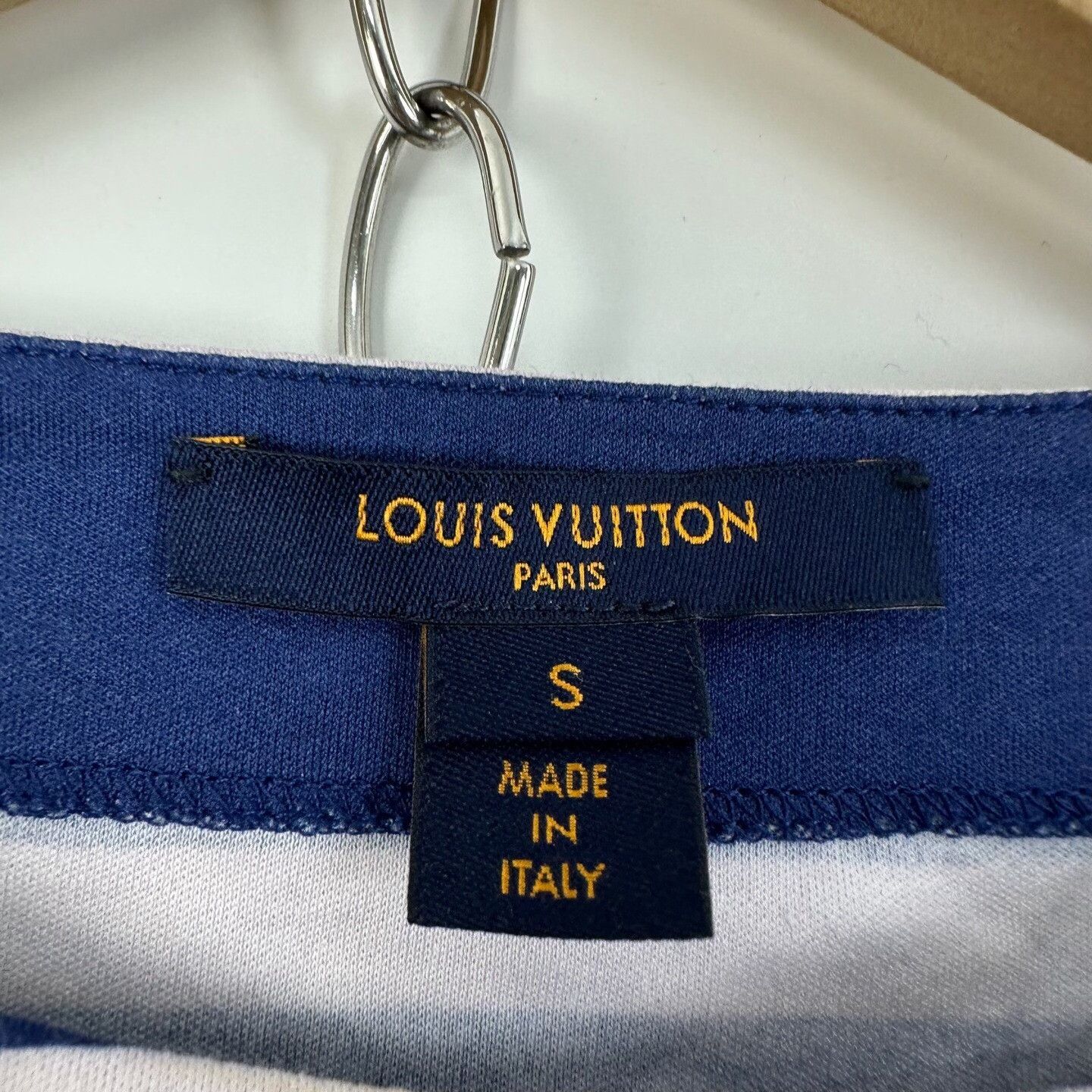 Louis Vuitton Louis Vuitton Monogram Stripe 3/4 Sleeve Top Size S / US 4 / IT 40 - 4 Thumbnail