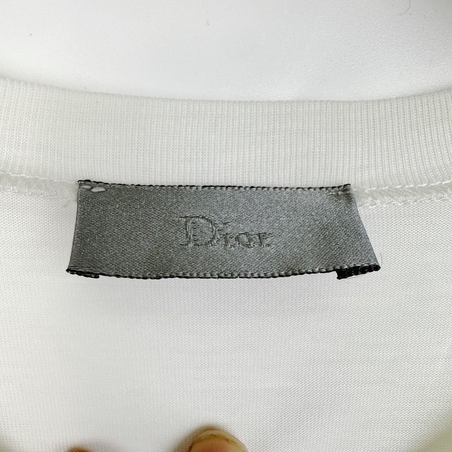 Dior Dior White Heart Print T-Shirt Size M / US 6-8 / IT 42-44 - 4 Thumbnail