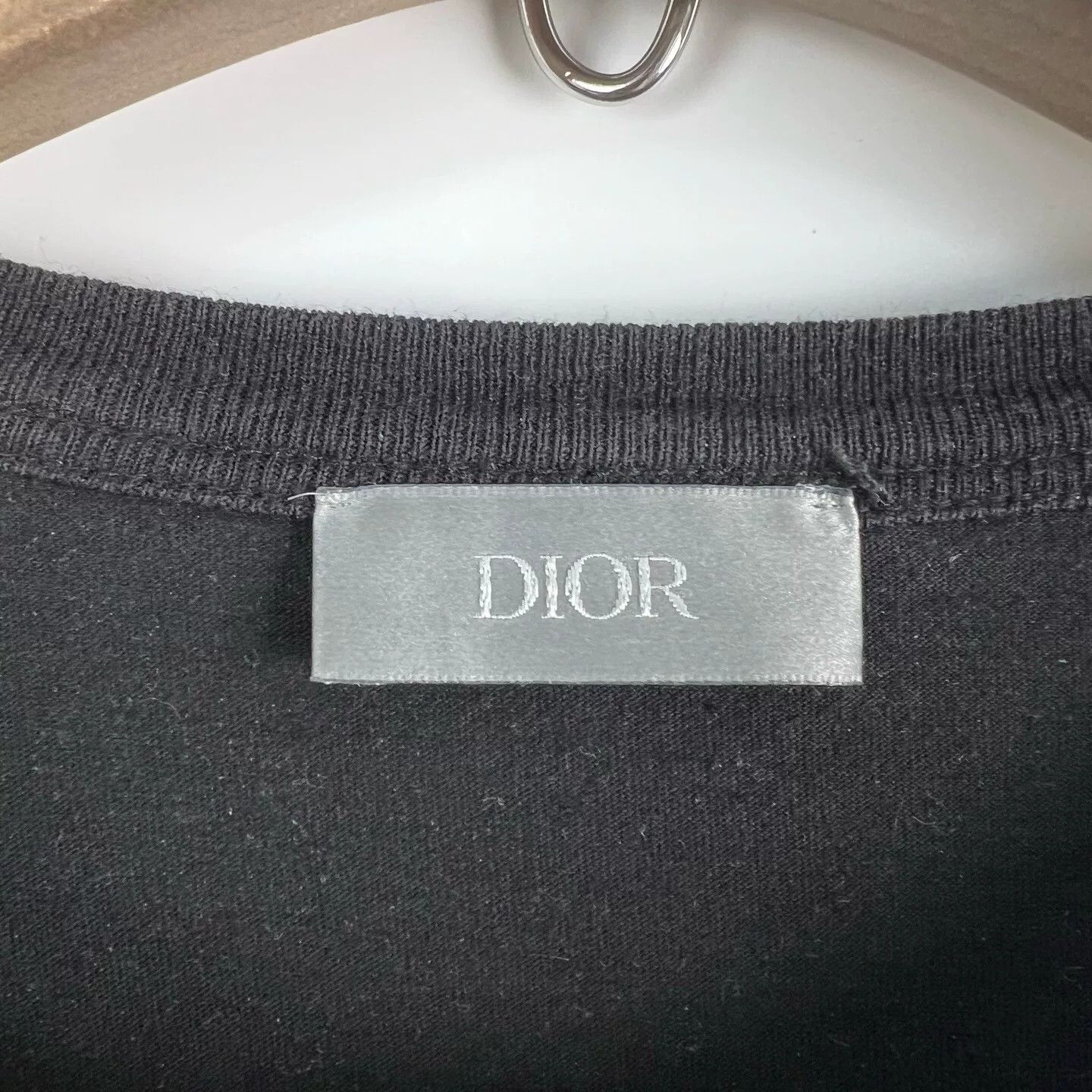 Dior Dior CD Embroidered Short Sleeve T-shirt Size S / US 4 / IT 40 - 4 Thumbnail