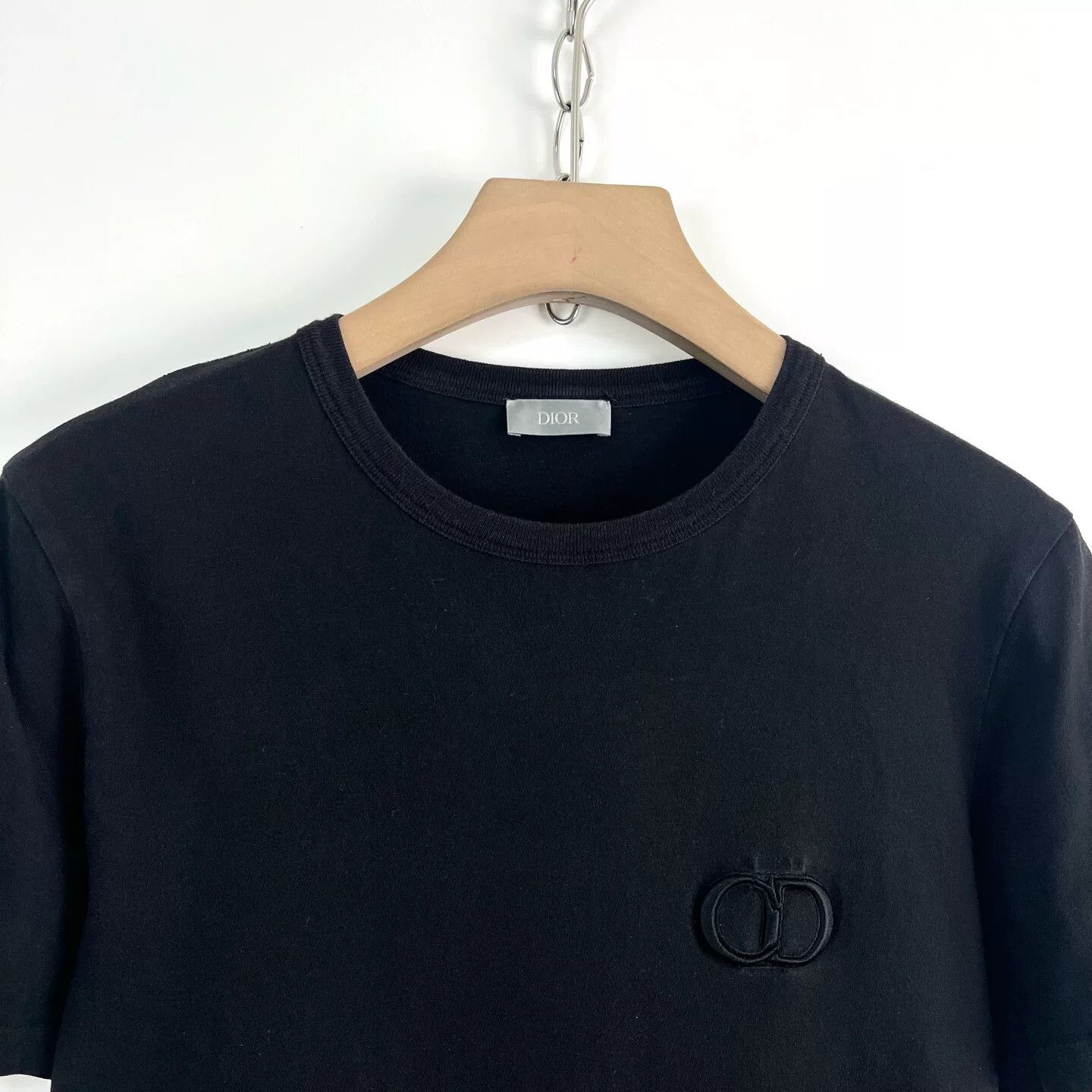 Dior Dior CD Embroidered Short Sleeve T-shirt Size S / US 4 / IT 40 - 3 Thumbnail