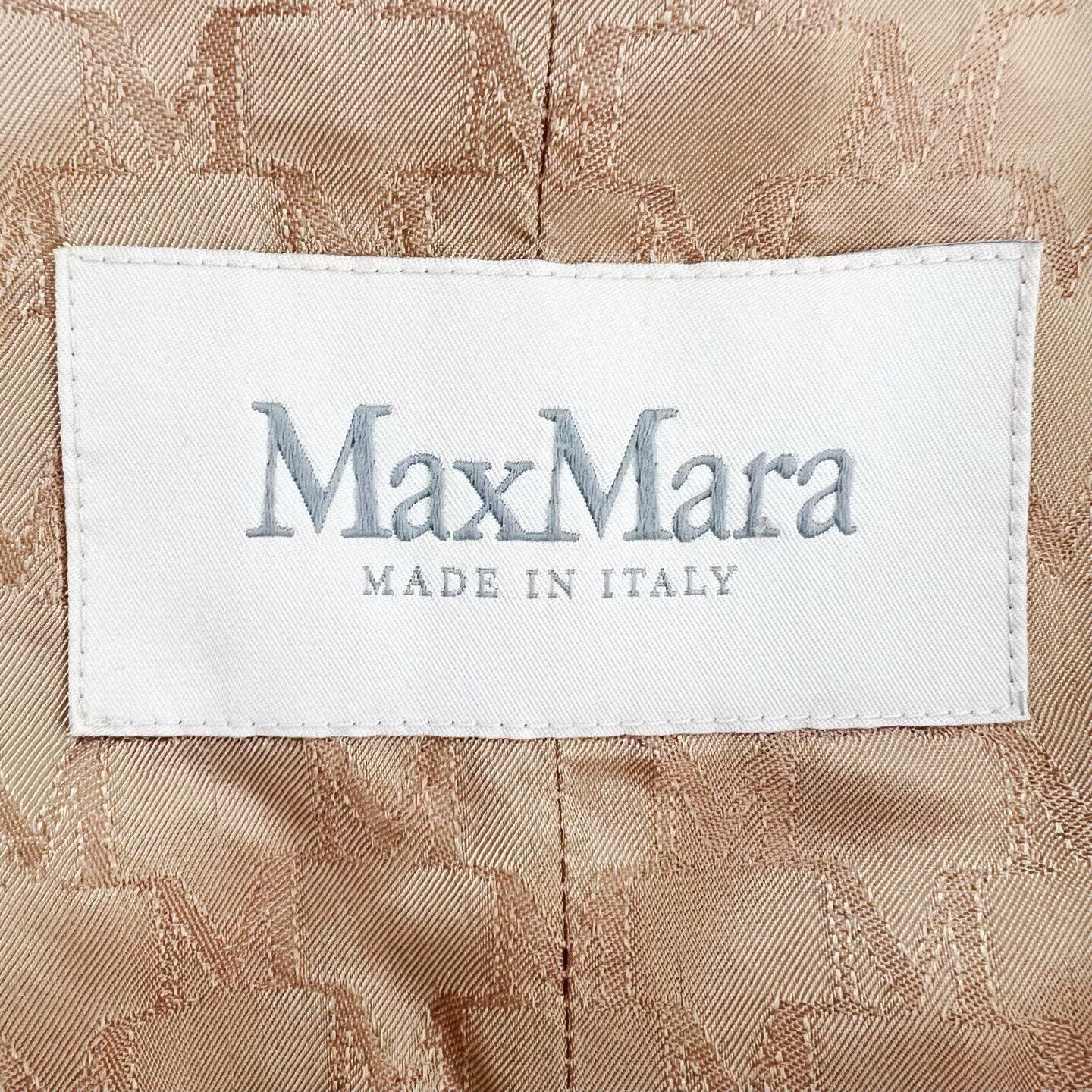 Max Mara MaxMara 101801 Madame Camel Wool Coat Size XS / US 0-2 / IT 36-38 - 4 Thumbnail