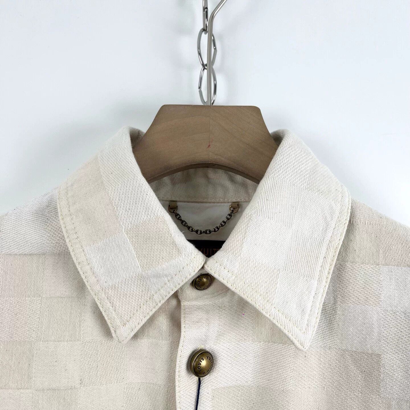 Louis Vuitton Louis Vuitton LV Logo Checkered Short-Sleeve Shirt Size US S / EU 44-46 / 1 - 3 Thumbnail