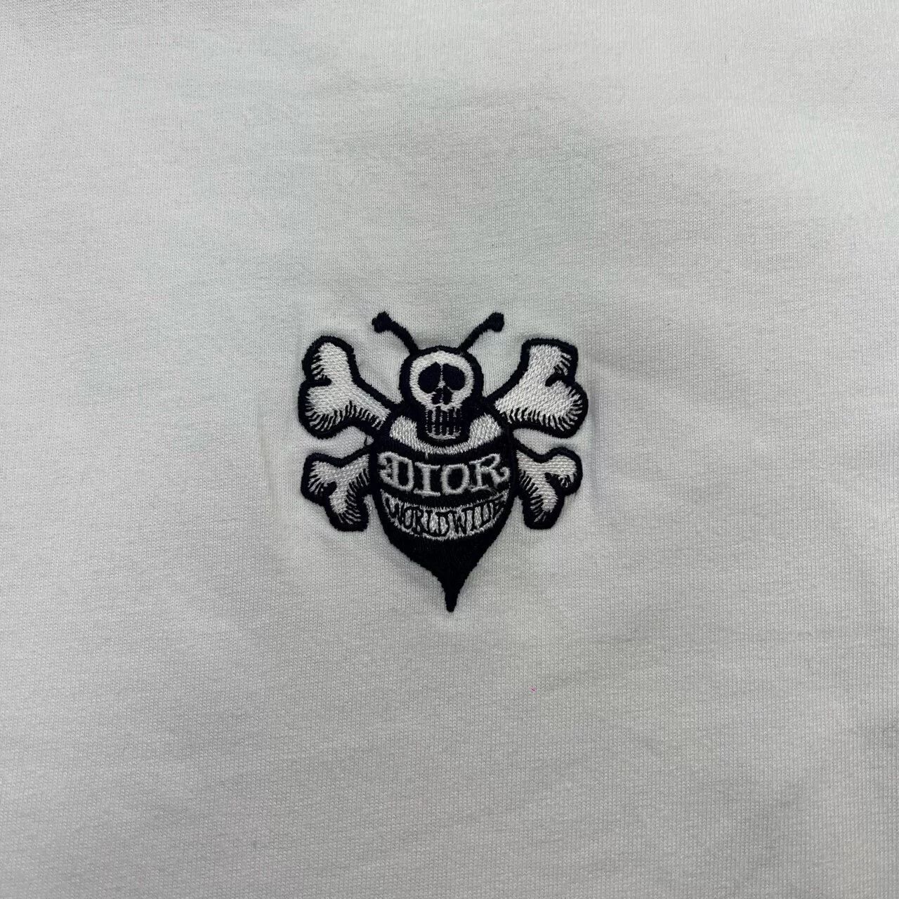 Dior Dior x Stussy Skull Bee Embroidery Tee Size US XS / EU 42 / 0 - 5 Thumbnail