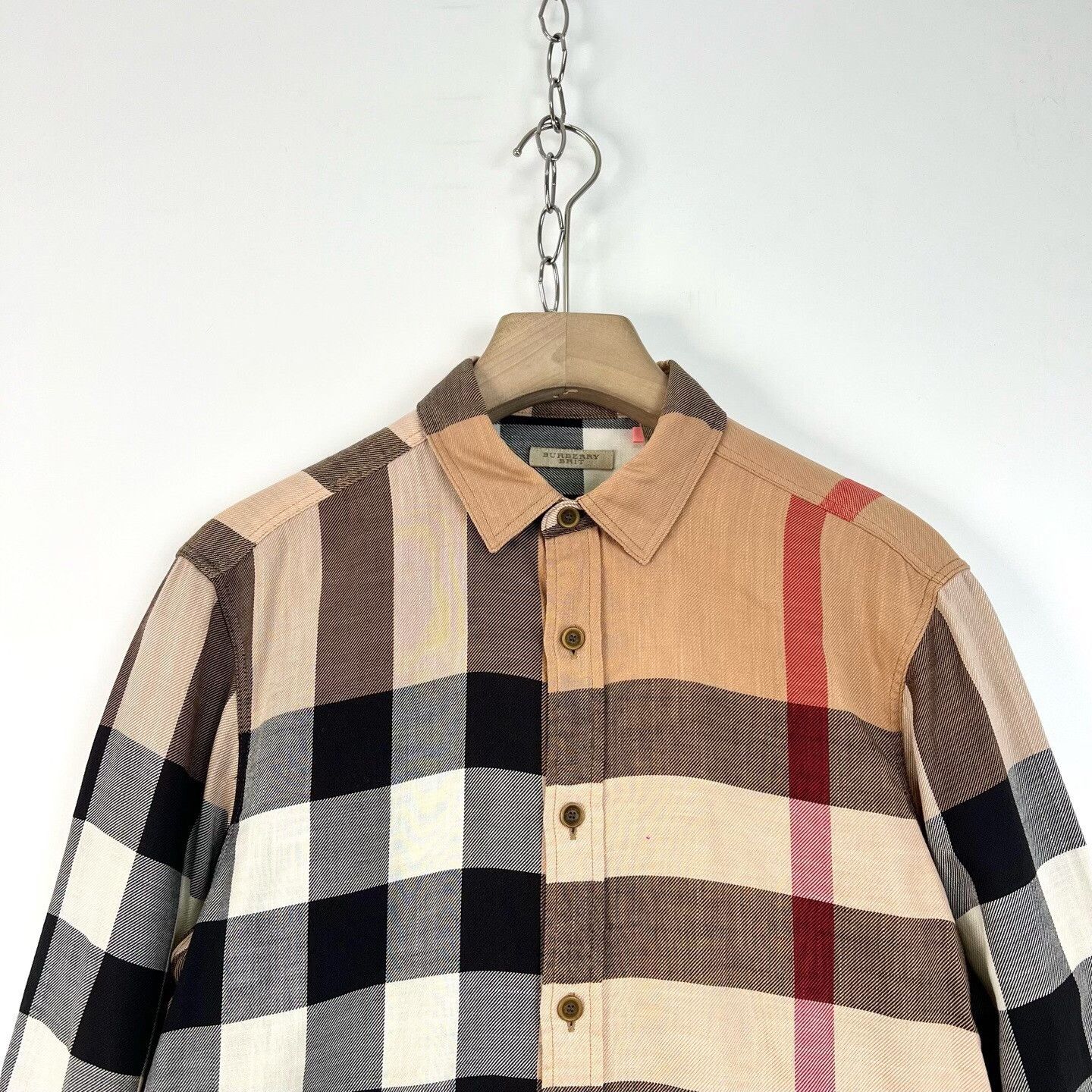 Burberry Burberry Classic Check Long-Sleeve Shirt Size US M / EU 48-50 / 2 - 3 Thumbnail
