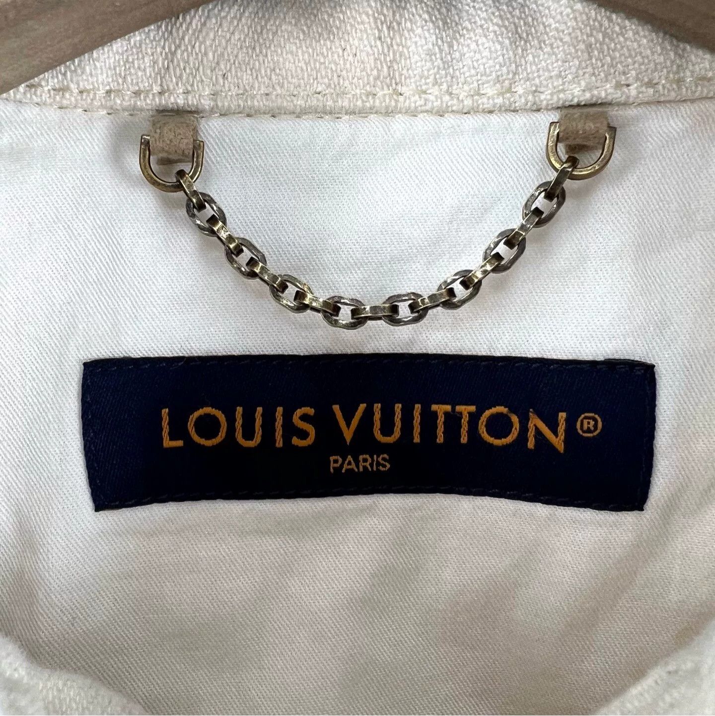 Louis Vuitton Louis Vuitton Embroidered Logo Check Short-Sleeve Shirt Size US S / EU 44-46 / 1 - 4 Thumbnail