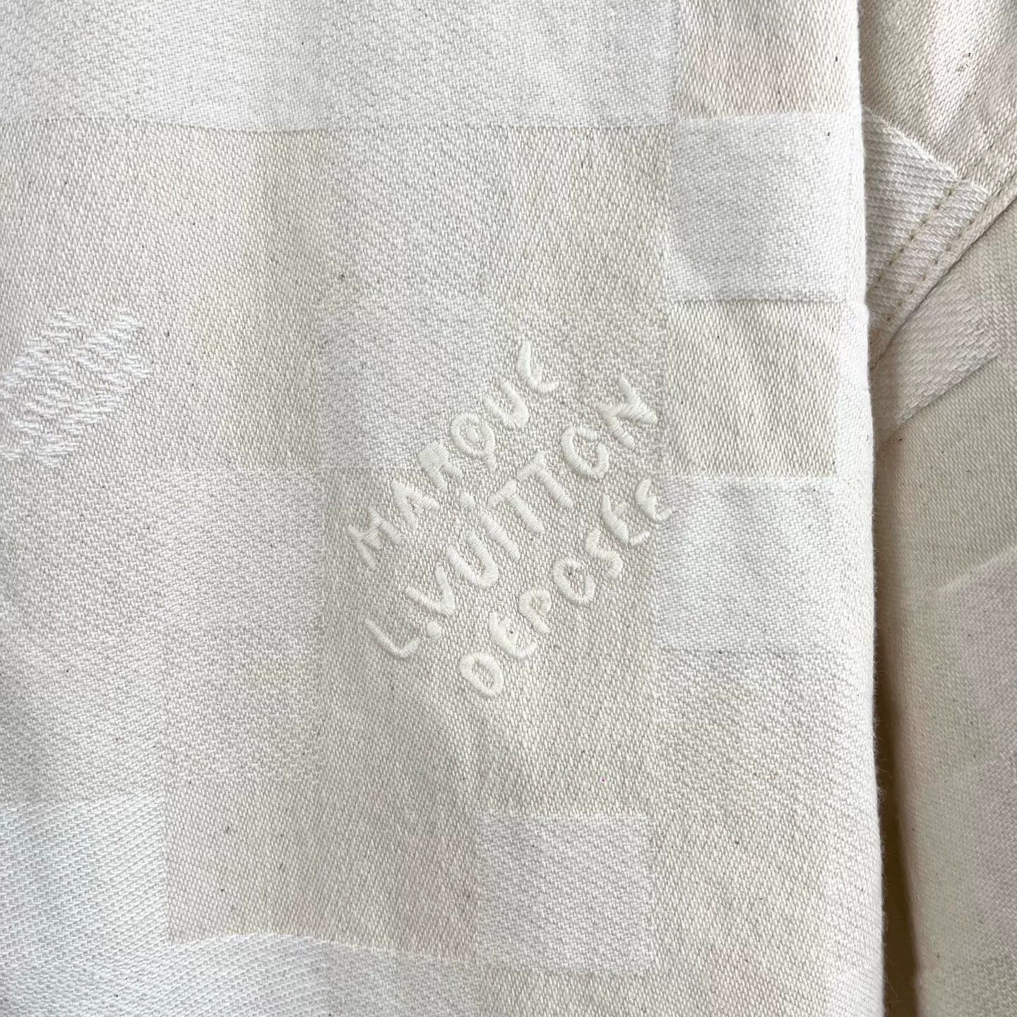 Louis Vuitton Louis Vuitton Embroidered Logo Check Short-Sleeve Shirt Size US S / EU 44-46 / 1 - 5 Thumbnail