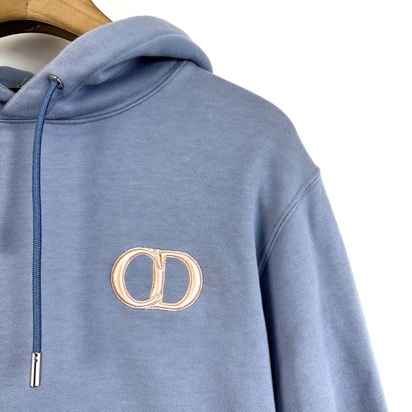 Dior Dior Blue Chest Embroidery CD Logo Hoodie Size US M / EU 48-50 / 2 - 5 Thumbnail