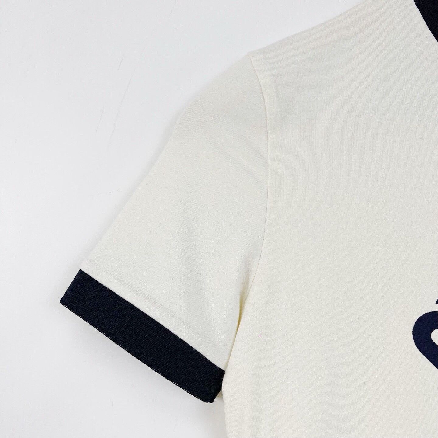 Miu Miu Miu Miu White Logo Print Short T-shirt Size XS / US 0-2 / IT 36-38 - 6 Thumbnail