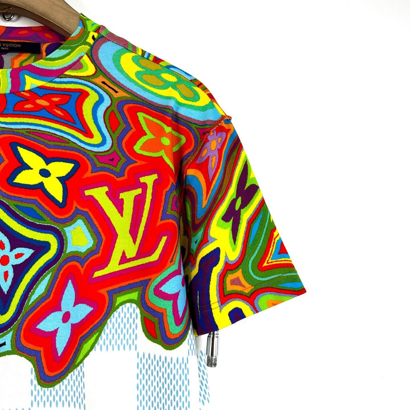 Louis Vuitton Louis Vuitton x NIGO Color Print Logo T-shirt Size US XS / EU 42 / 0 - 5 Thumbnail