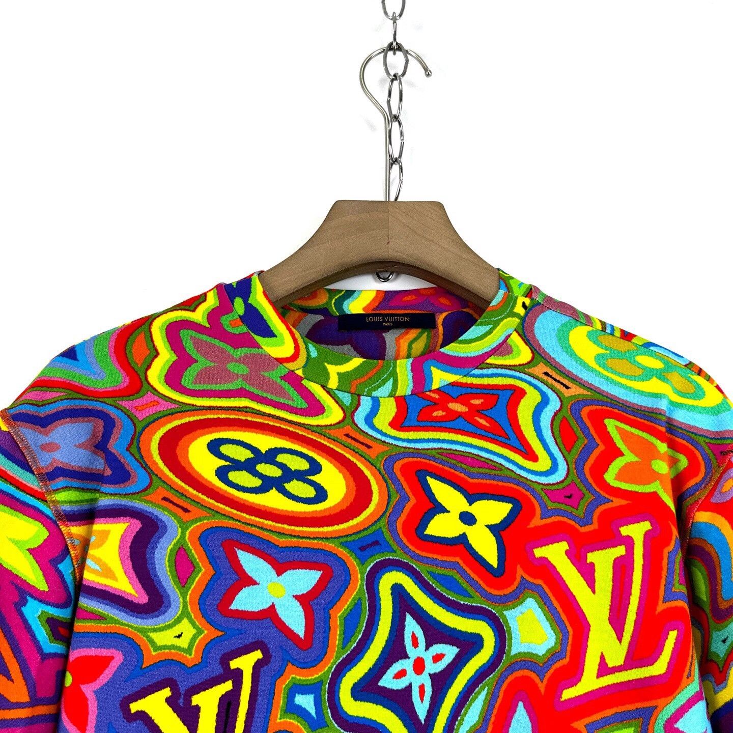 Louis Vuitton Louis Vuitton x NIGO Color Print Logo T-shirt Size US XS / EU 42 / 0 - 3 Thumbnail