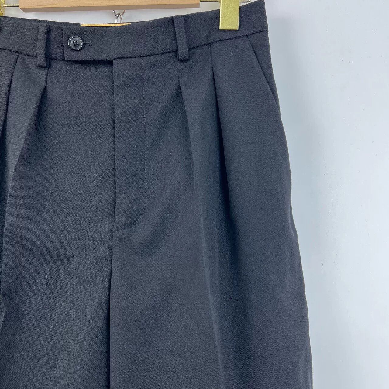 Saint Laurent Paris Saint Laurent Black Cuffed Tailored Shorts Size 36" / US 14 / IT 50 - 5 Thumbnail