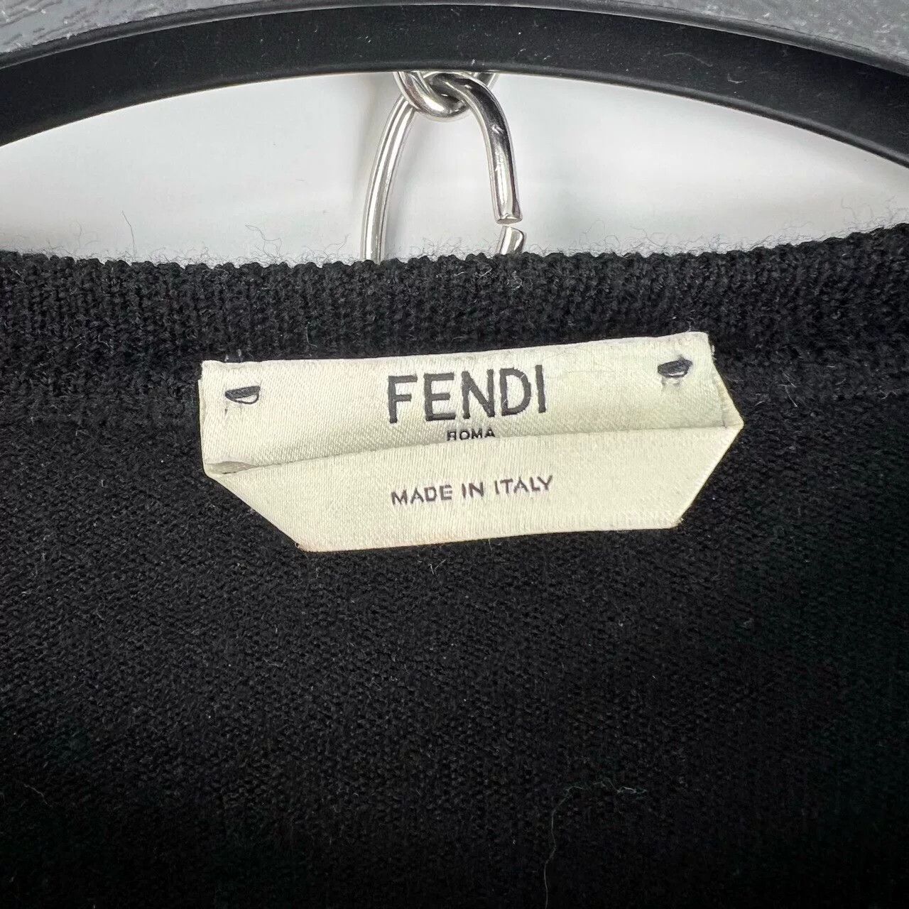 Fendi Fendi Fur Monster Long Sleeve Sweater Size M / US 6-8 / IT 42-44 - 3 Thumbnail