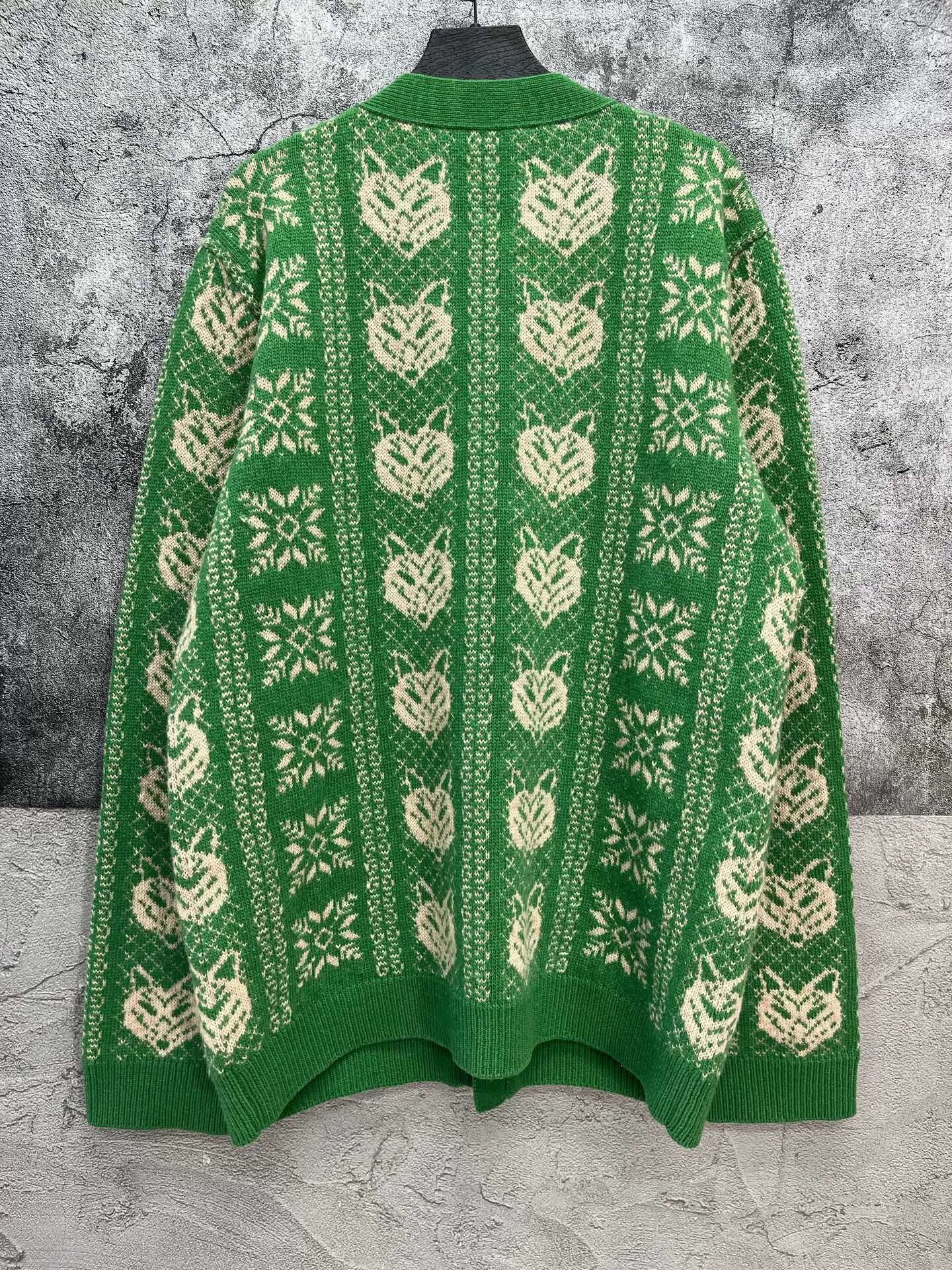 Gucci Gucci Fox Cardigan Sweater Size US M / EU 48-50 / 2 - 2 Thumbnail