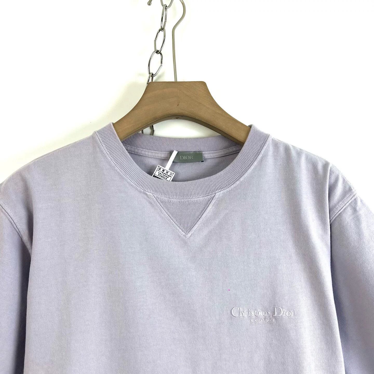 Dior Dior Embroidered Logo Short Sleeve Size S / US 4 / IT 40 - 3 Thumbnail