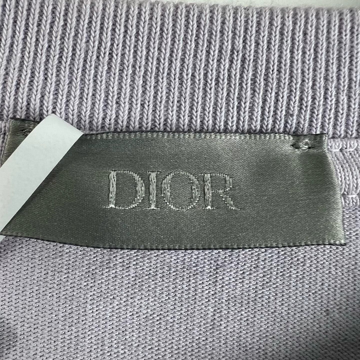 Dior Dior Embroidered Logo Short Sleeve Size S / US 4 / IT 40 - 4 Thumbnail