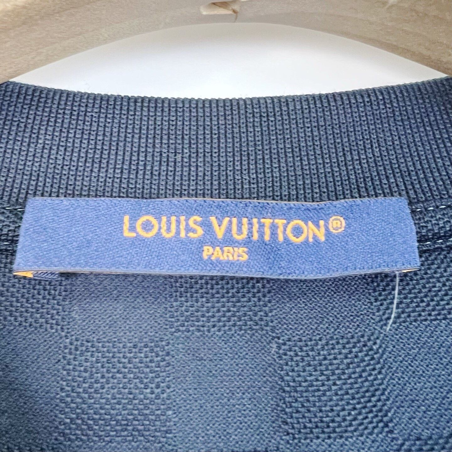 Louis Vuitton Louis Vuitton FW24 Deep Blue Embroidered Tee Size US M / EU 48-50 / 2 - 5 Thumbnail