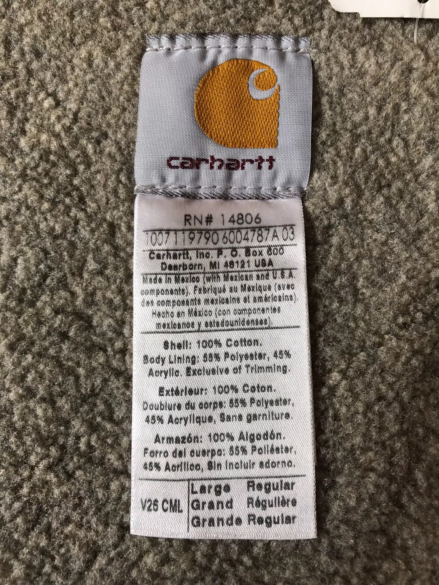 Carhartt Carhartt V26 CML Canvas Work Vest Size US L / EU 52-54 / 3 - 9 Thumbnail