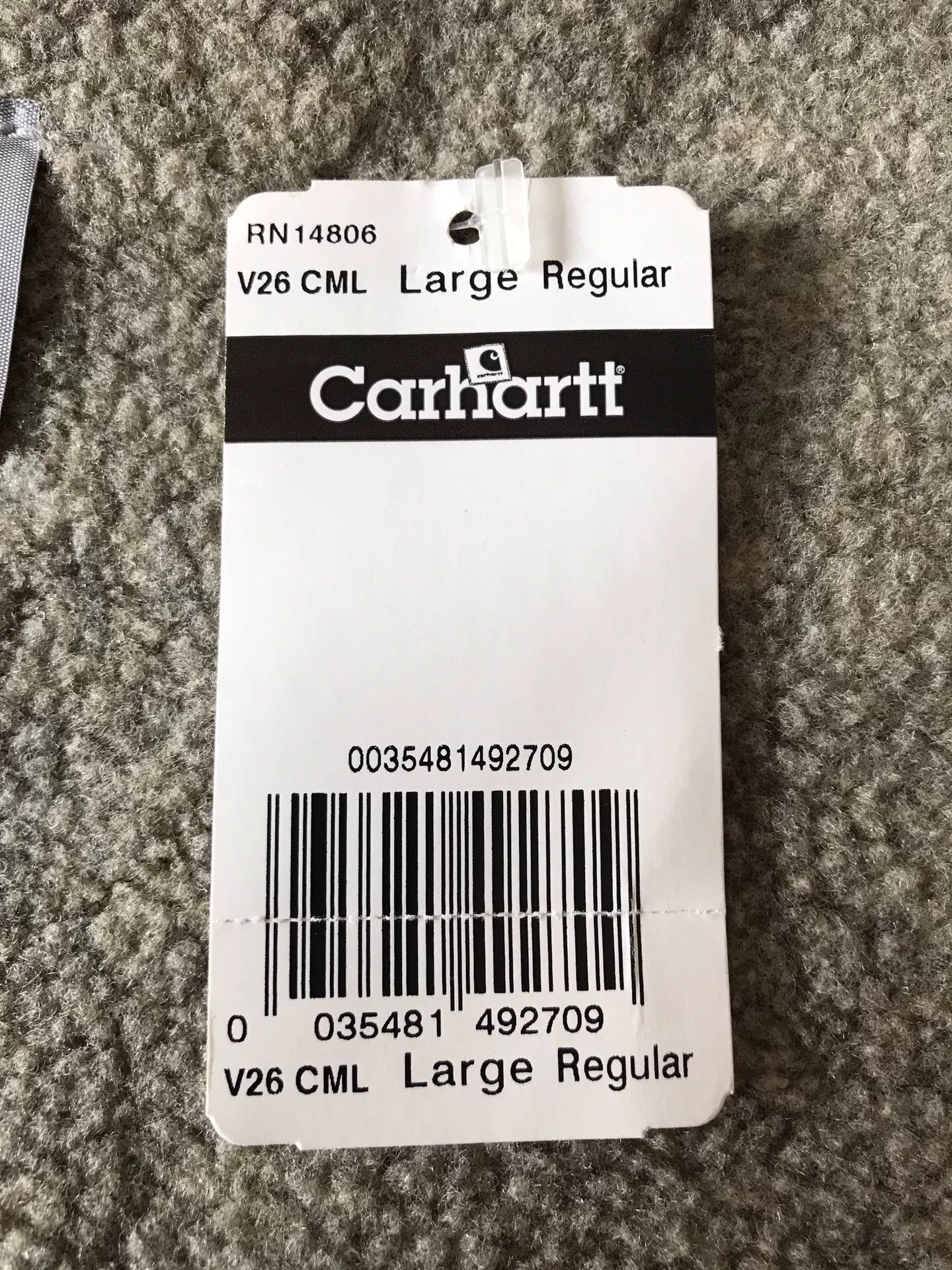 Carhartt Carhartt V26 CML Canvas Work Vest Size US L / EU 52-54 / 3 - 8 Thumbnail