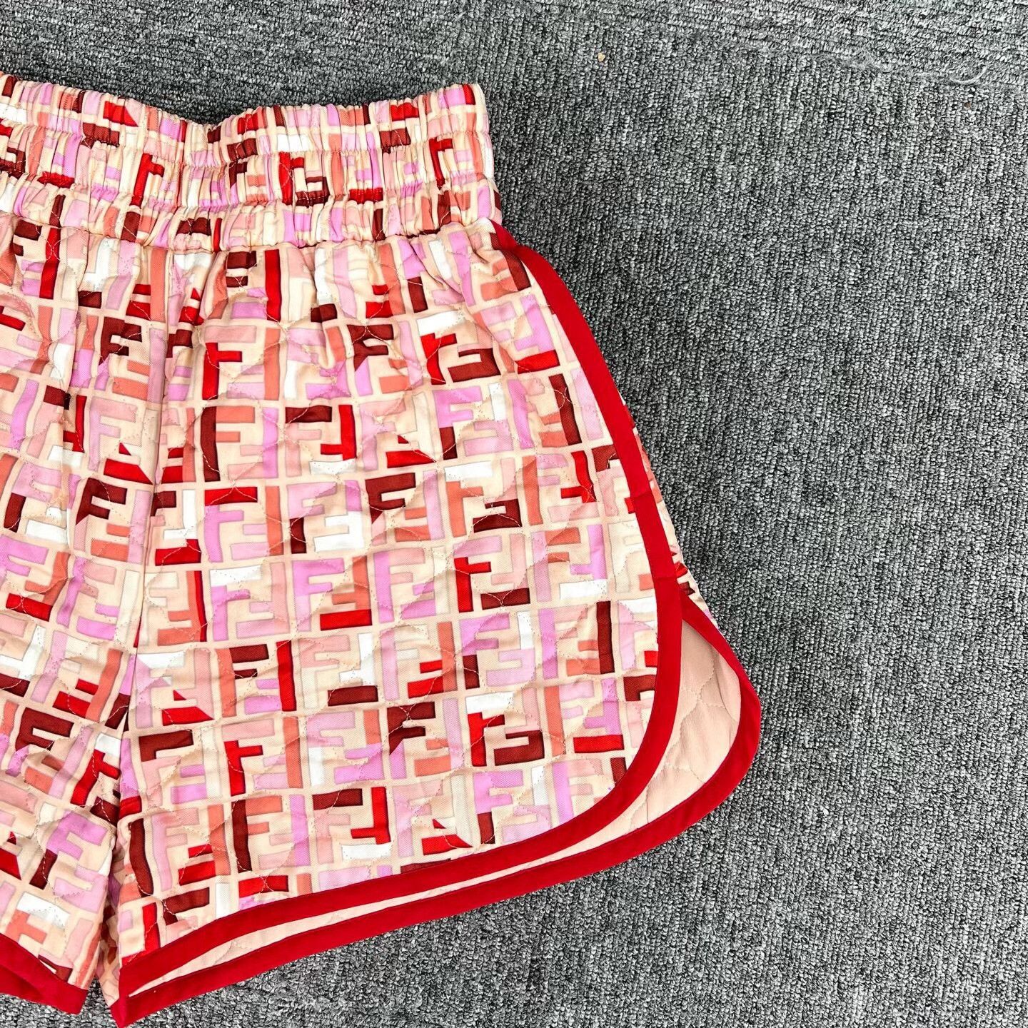 Fendi Fendi FF Print Silk Shorts Size 38" / US 16 / IT 52 - 3 Thumbnail