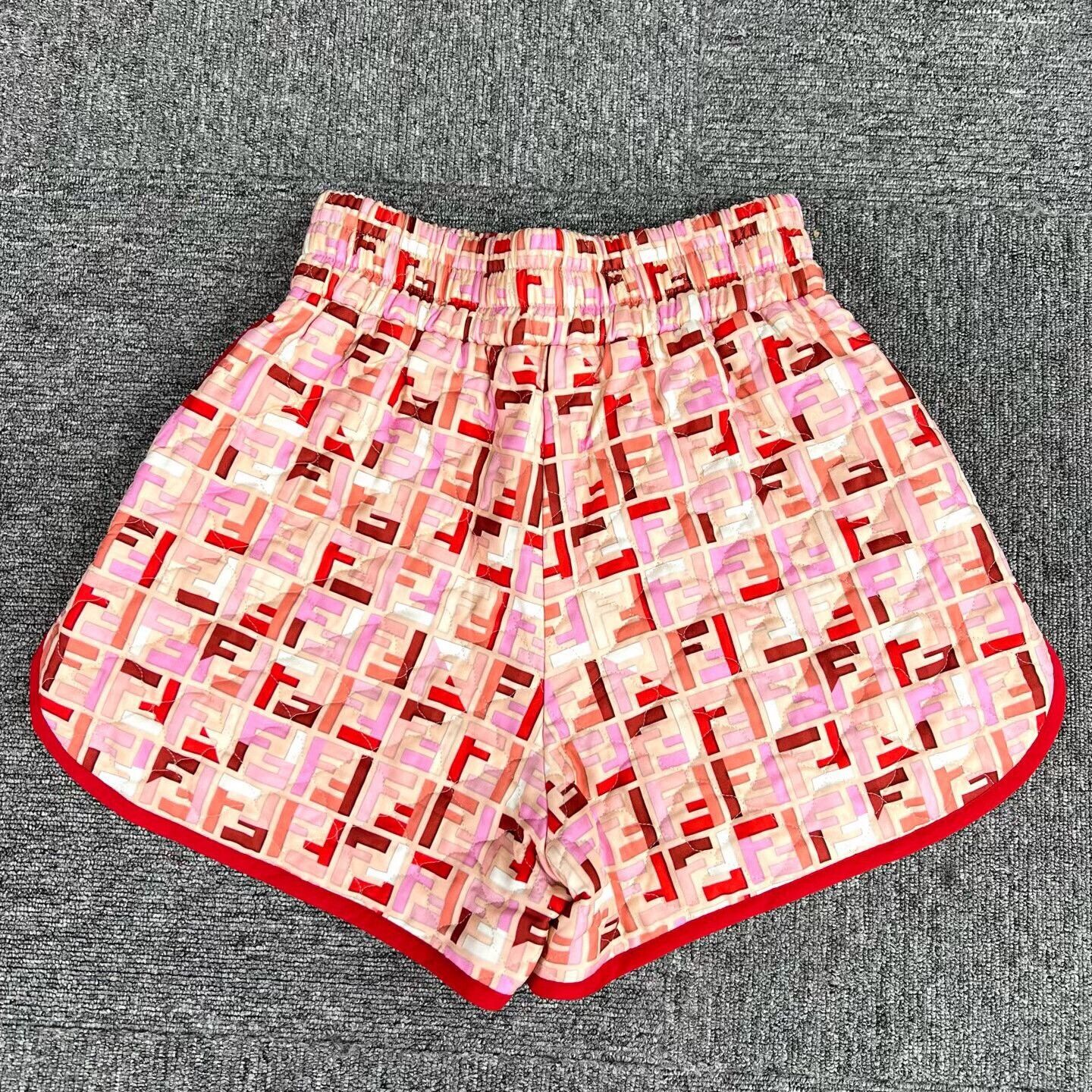 Fendi Fendi FF Print Silk Shorts Size 38" / US 16 / IT 52 - 2 Thumbnail