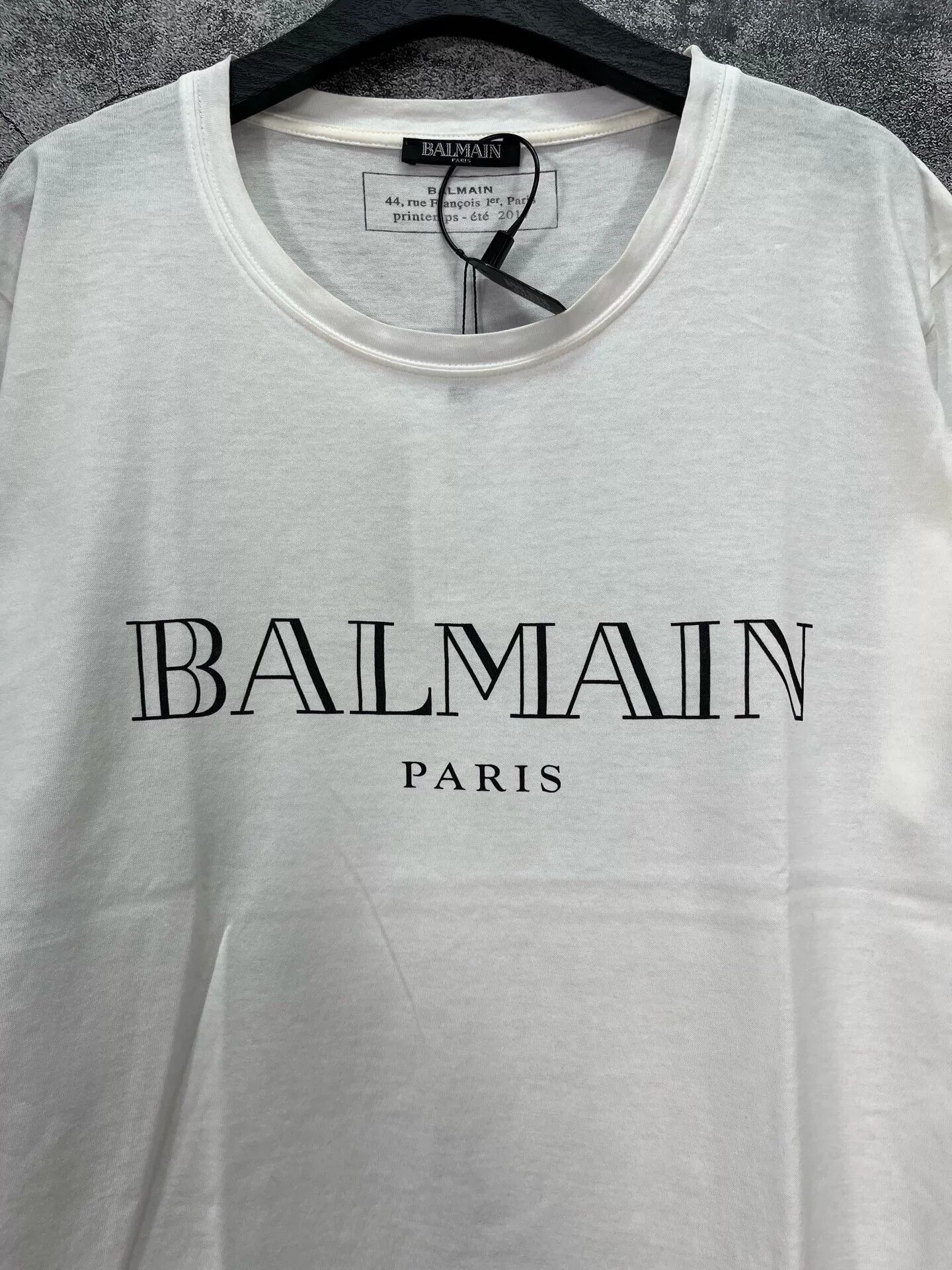 Balmain Balmain Logo Letter Tee Size US M / EU 48-50 / 2 - 3 Thumbnail