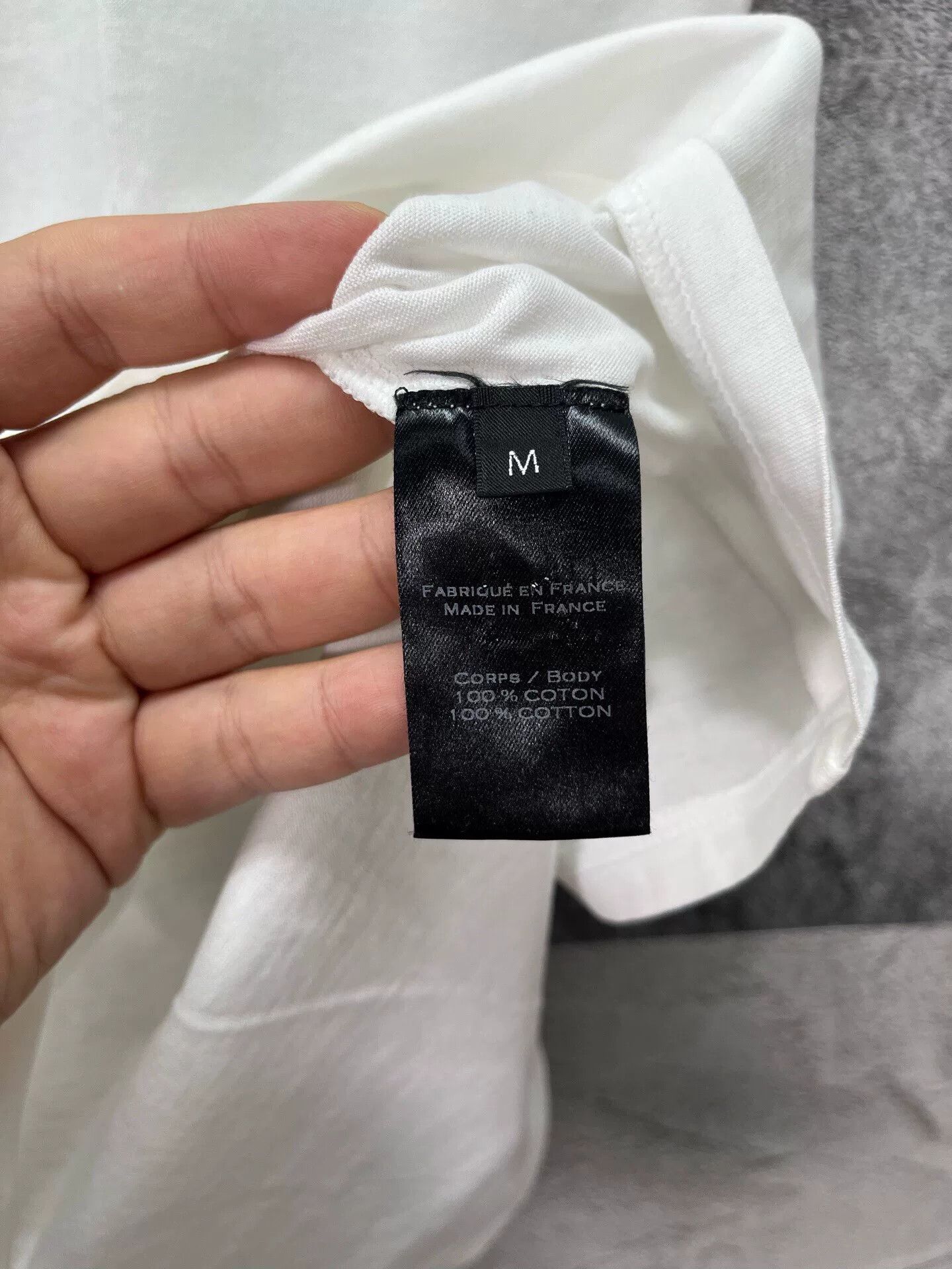 Balmain Balmain Logo Letter Tee Size US M / EU 48-50 / 2 - 6 Thumbnail
