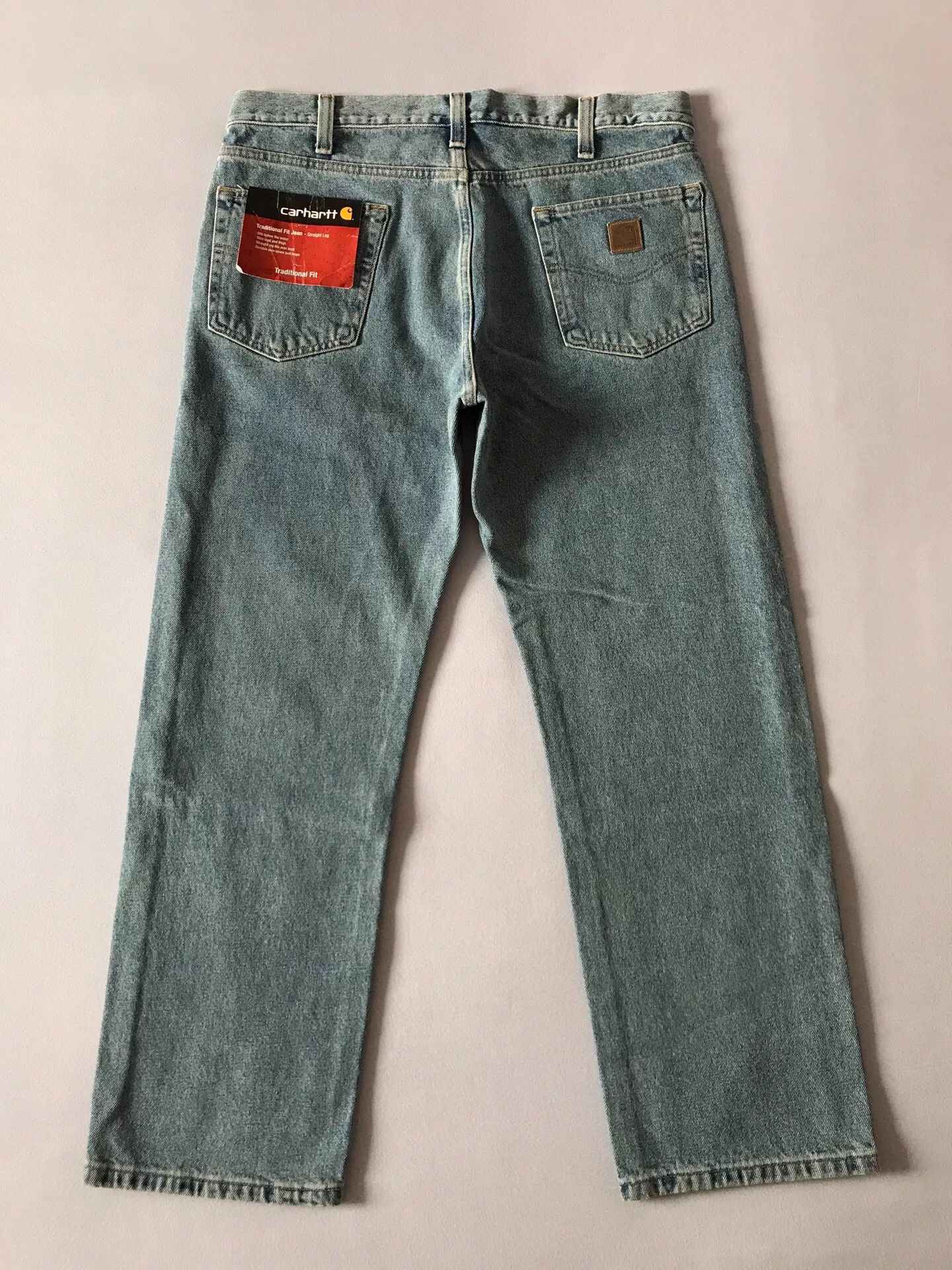 Carhartt Carhartt B480 Washed Jeans W36L30 Size US 36 / EU 52 - 3 Thumbnail
