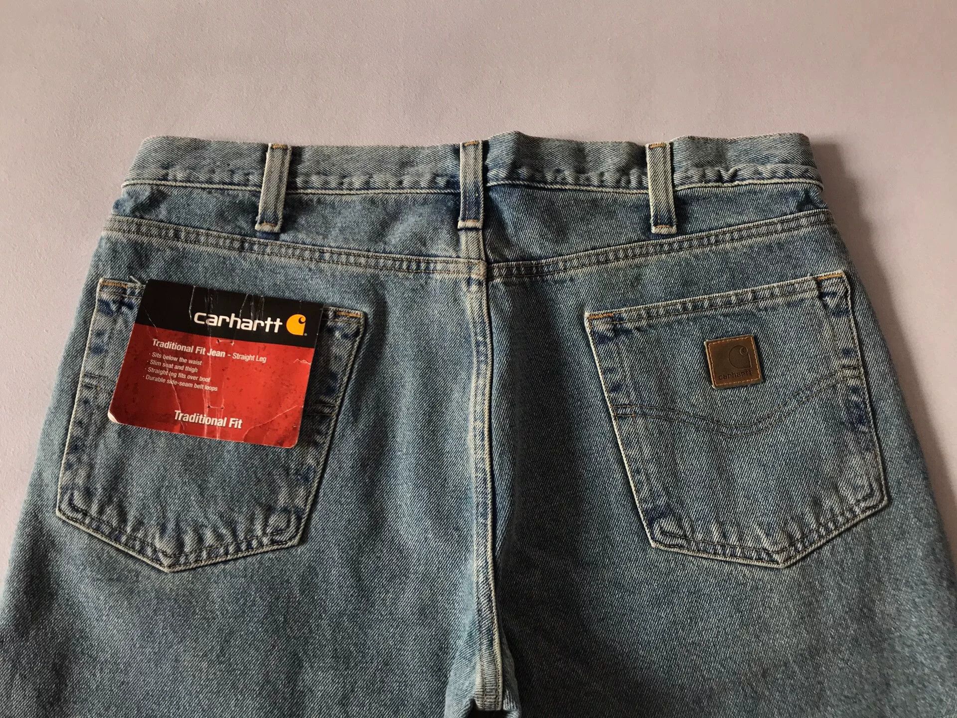 Carhartt Carhartt B480 Washed Jeans W36L30 Size US 36 / EU 52 - 5 Thumbnail
