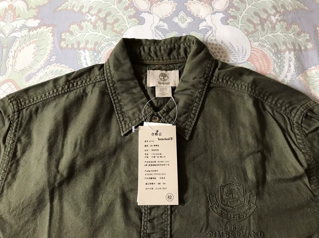 Timberland Timberland Washed Utility Shirt Size US M / EU 48-50 / 2 - 3 Thumbnail