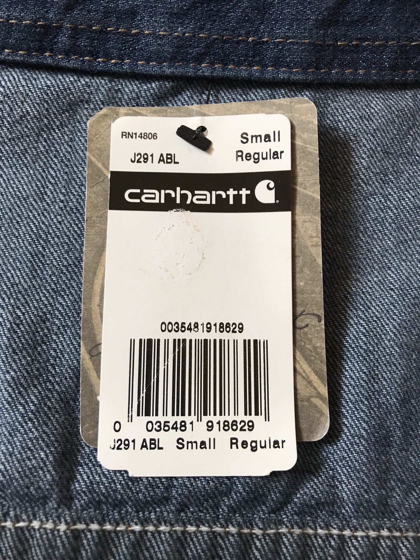 Carhartt Carhartt J291 Denim Jacket Size US S / EU 44-46 / 1 - 8 Thumbnail