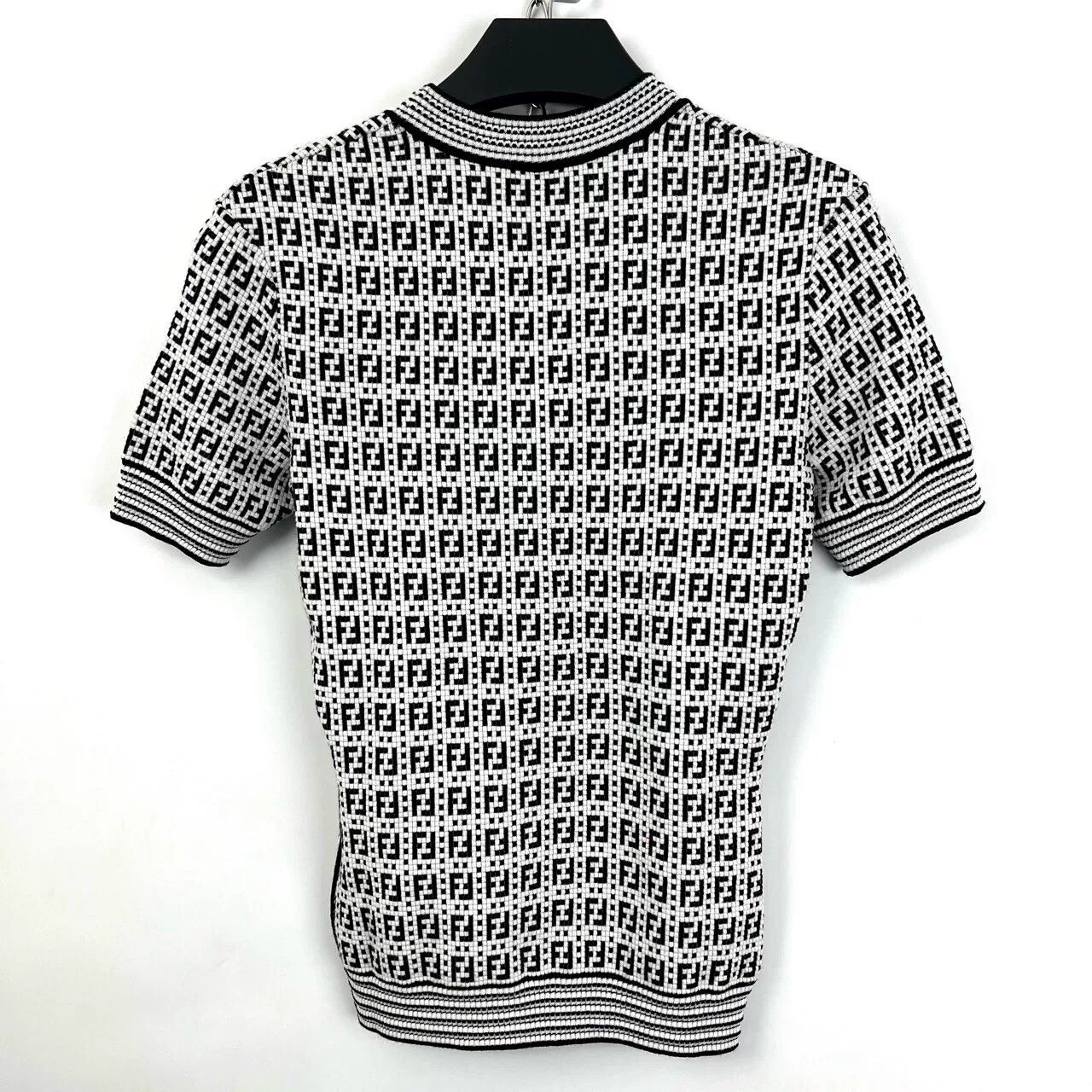 Fendi Fendi FF All-Over Print Knit Short Sleeve Size S / US 4 / IT 40 - 2 Thumbnail