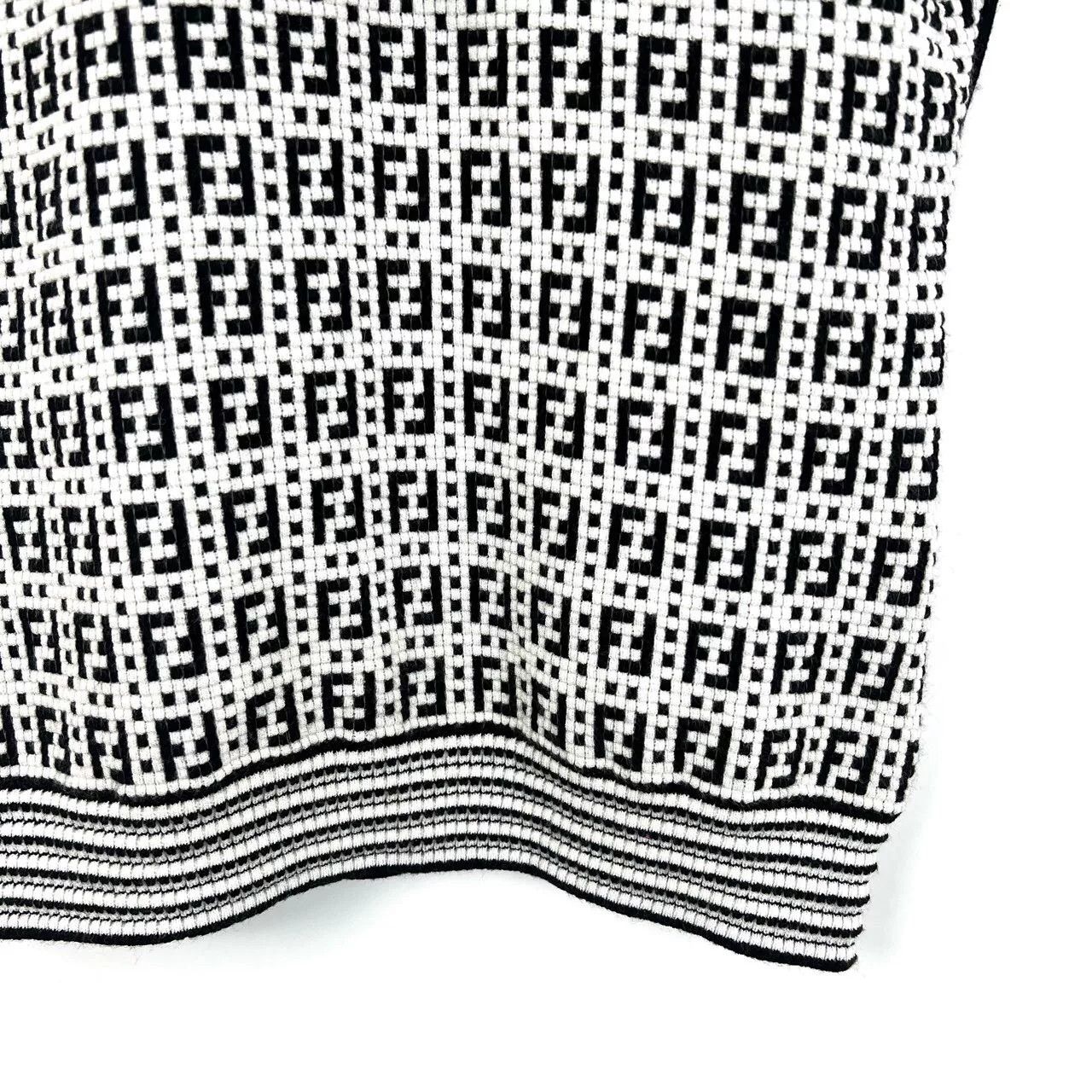Fendi Fendi FF All-Over Print Knit Short Sleeve Size S / US 4 / IT 40 - 5 Thumbnail