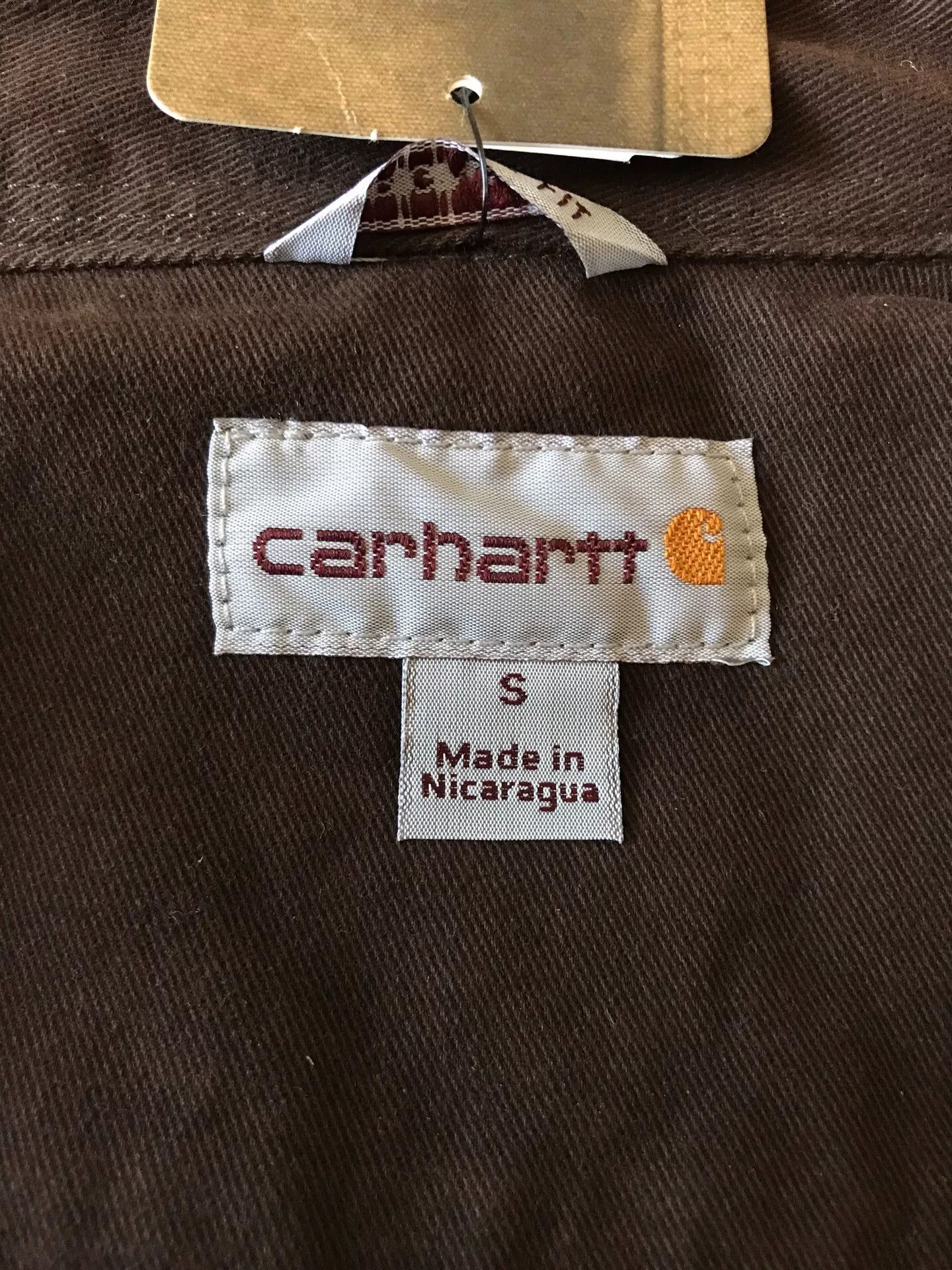 Carhartt Carhartt S09 DKB Heavy Work Shirt Size US S / EU 44-46 / 1 - 7 Thumbnail