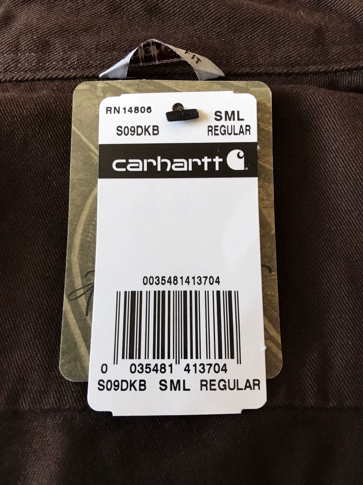 Carhartt Carhartt S09 DKB Heavy Work Shirt Size US S / EU 44-46 / 1 - 8 Thumbnail