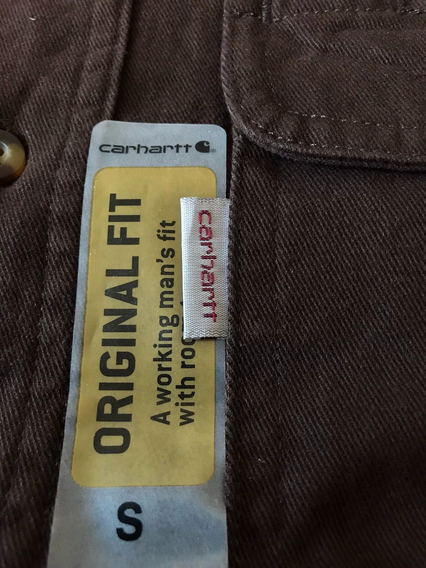 Carhartt Carhartt S09 DKB Heavy Work Shirt Size US S / EU 44-46 / 1 - 5 Thumbnail