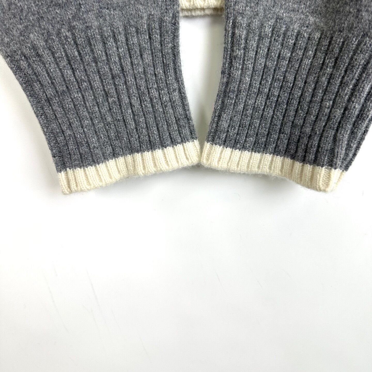 Dior Dior Gray Logo Wool Knit Sweater Size US XXL / EU 58 / 5 - 7 Thumbnail