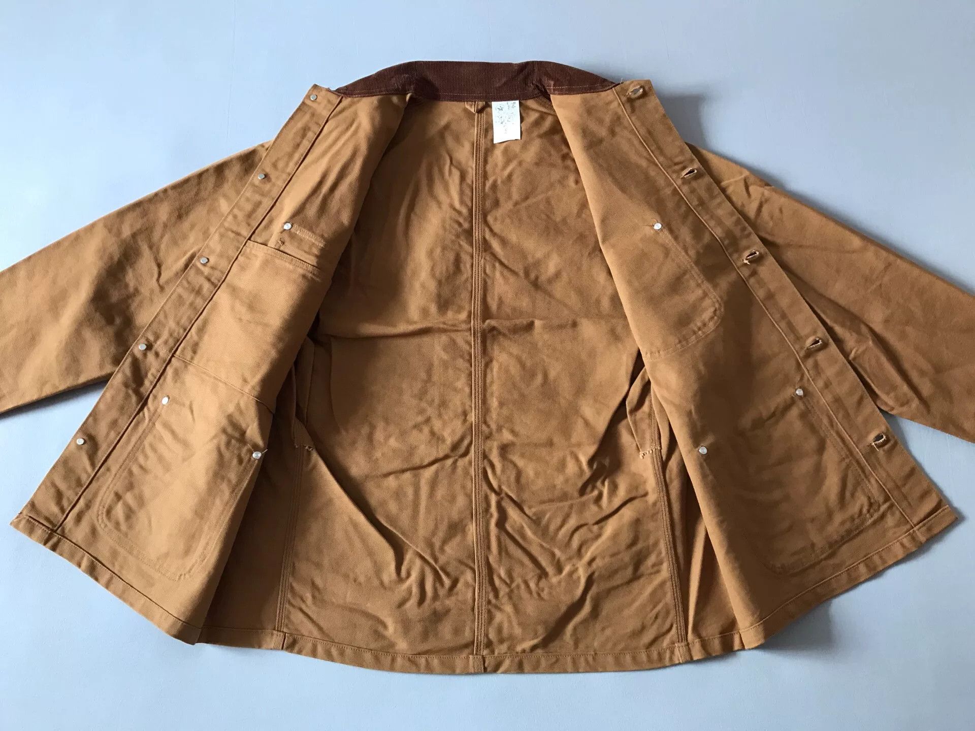 Carhartt 90s Carhartt 6C Brown Canvas Jacket Size US S / EU 44-46 / 1 - 3 Thumbnail