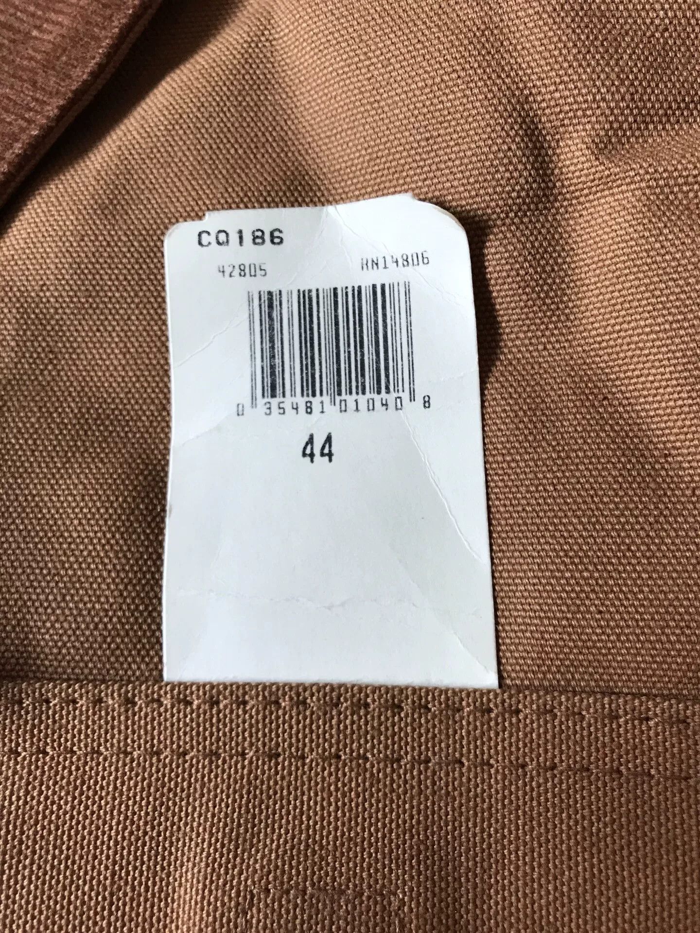 Carhartt 90s Carhartt CQ186 Canvas Jacket Size US S / EU 44-46 / 1 - 8 Thumbnail