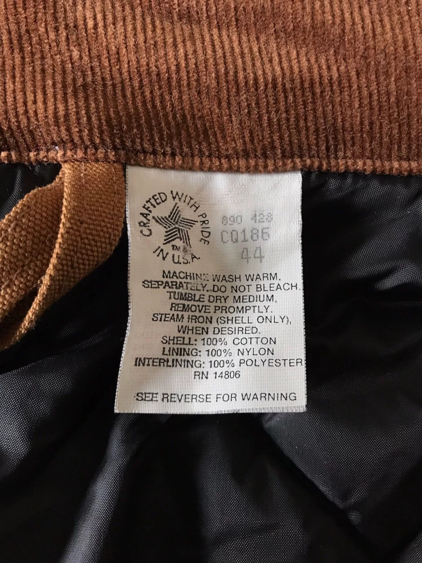 Carhartt 90s Carhartt CQ186 Canvas Jacket Size US S / EU 44-46 / 1 - 9 Thumbnail
