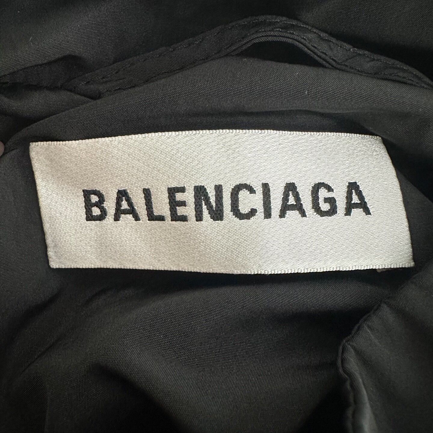 Balenciaga Balenciaga Back Logo Hooded Jacket Size XXS / US 00 / IT 34 - 4 Thumbnail