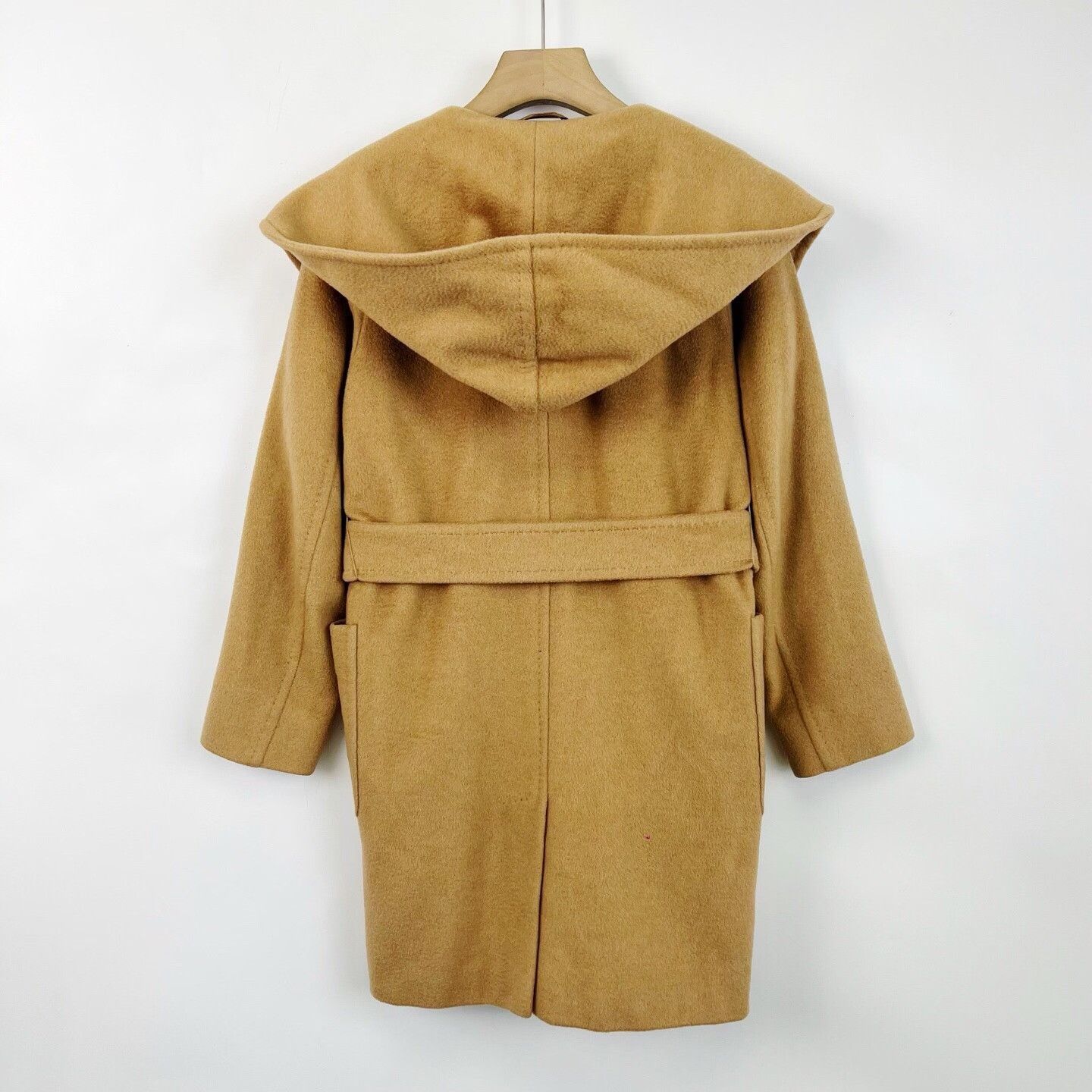 Max Mara MaxMara Rialto Hooded Wrap Coat Size XXS / US 00 / IT 34 - 2 Thumbnail