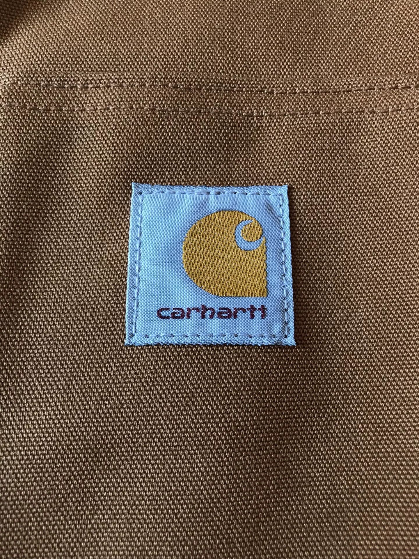 Carhartt Carhartt C001 Brown Canvas Work Jacket Size US XL / EU 56 / 4 - 7 Thumbnail