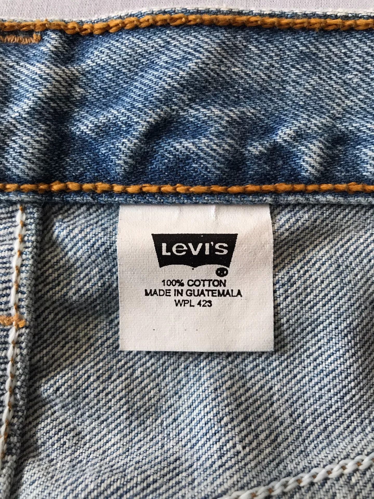 Levi's Levi's 501 Washed Blue Jeans W36L30 Size US 36 / EU 52 - 8 Thumbnail